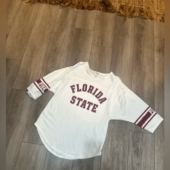 Florida State Game Day Shirt - Victorias Secret Pink - Size Medium | NEW - Picture 1 of 4